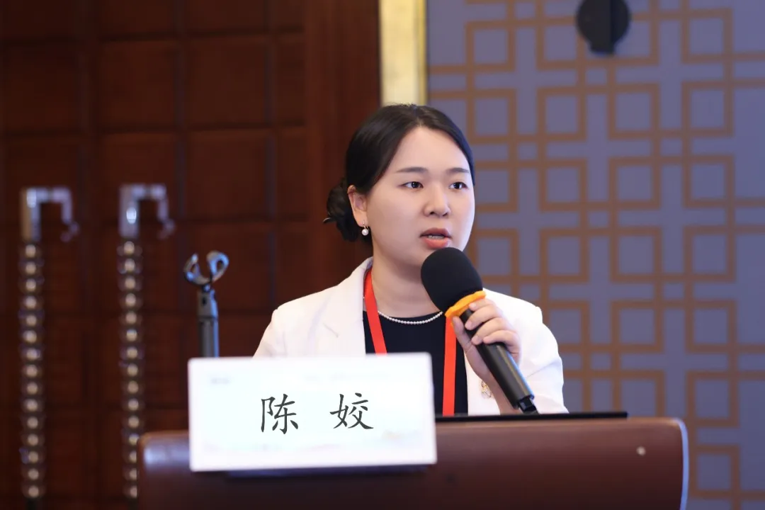 Dr. Chen Jiao presenting at the Beijing Pediatrics Academic Annual Conference